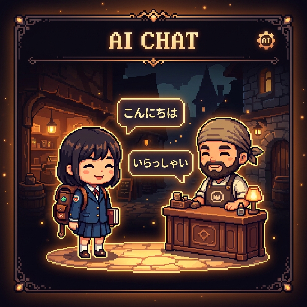 Talk to AI characters